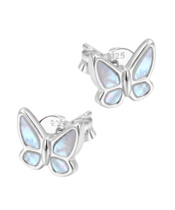 Butterfly Silver Stud Earring STS-7071